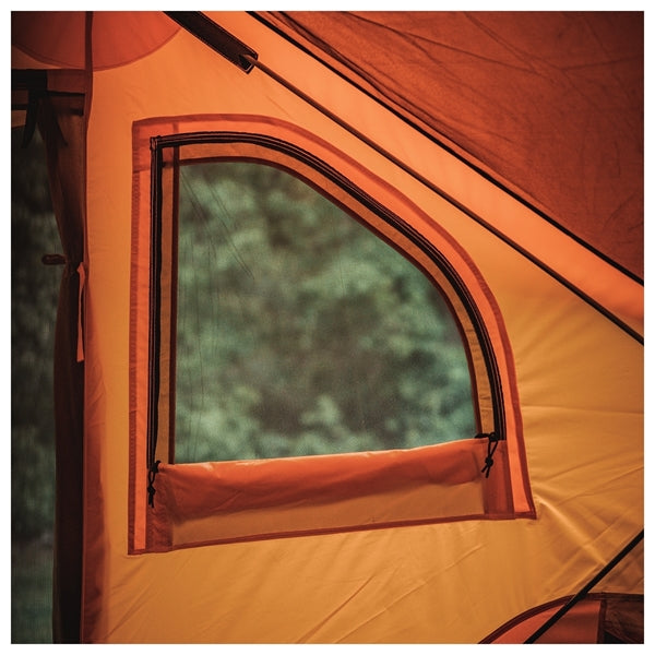 T4 OVERLAND Edition - Sunset Orange - 4 Person Hub Tent - by Gazelle Tents