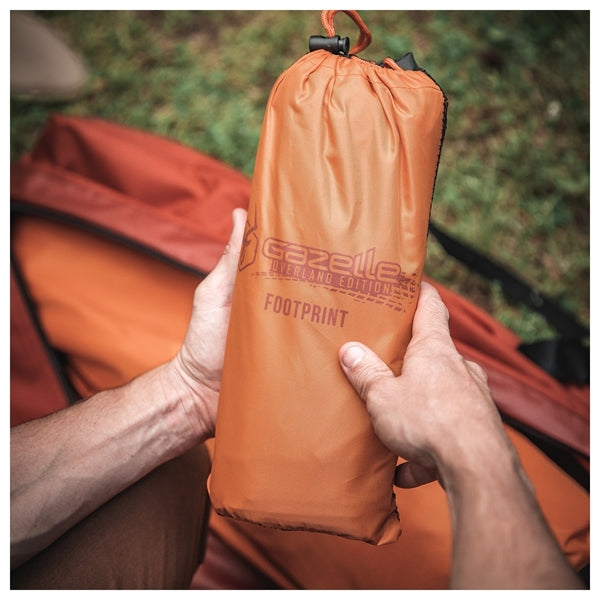 T4 OVERLAND Edition - Sunset Orange - 4 Person Hub Tent - by Gazelle Tents