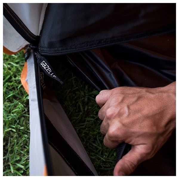 T4 TANDEM (PLUS) Hub Tent with Screen Room - by Gazelle Tents