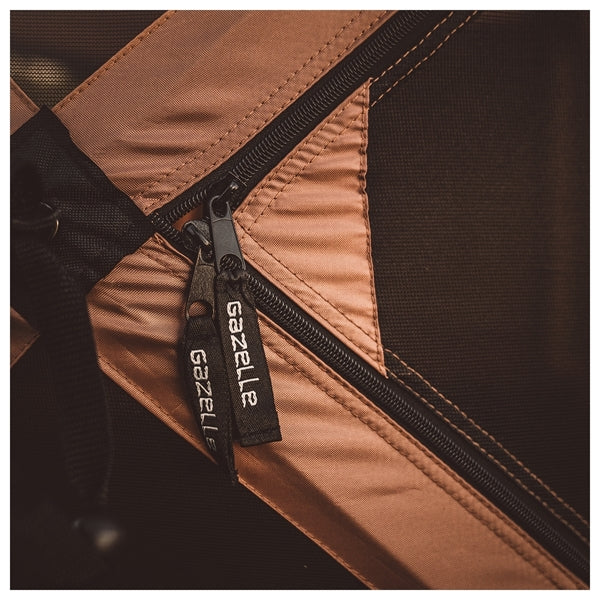 G6 DELUXE Portable Gazebo 6 Sides - Badlands Brown - by Gazelle Tents