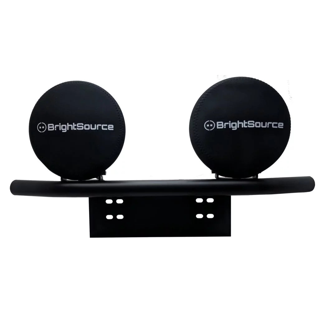 Universal Lamp Mount for Front License Plate - By Brightsource