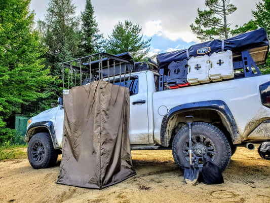 Quick Pitch Quick-en-Suite + Autana 4 + Rotopax