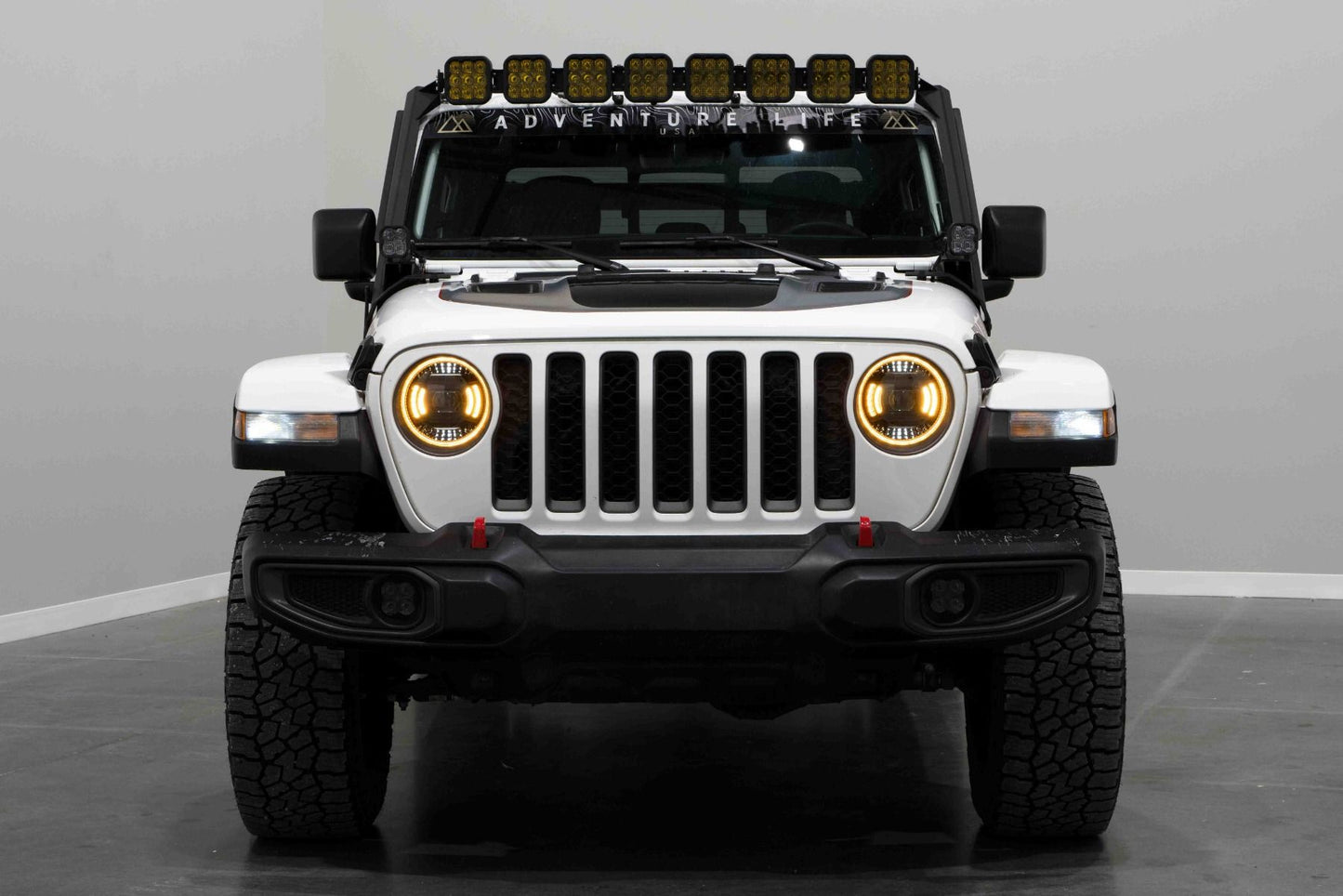 SS5 Windshield CrossLink Lightbar Kit For 2020-2023 Jeep Gladiator - by Diode Dynamics