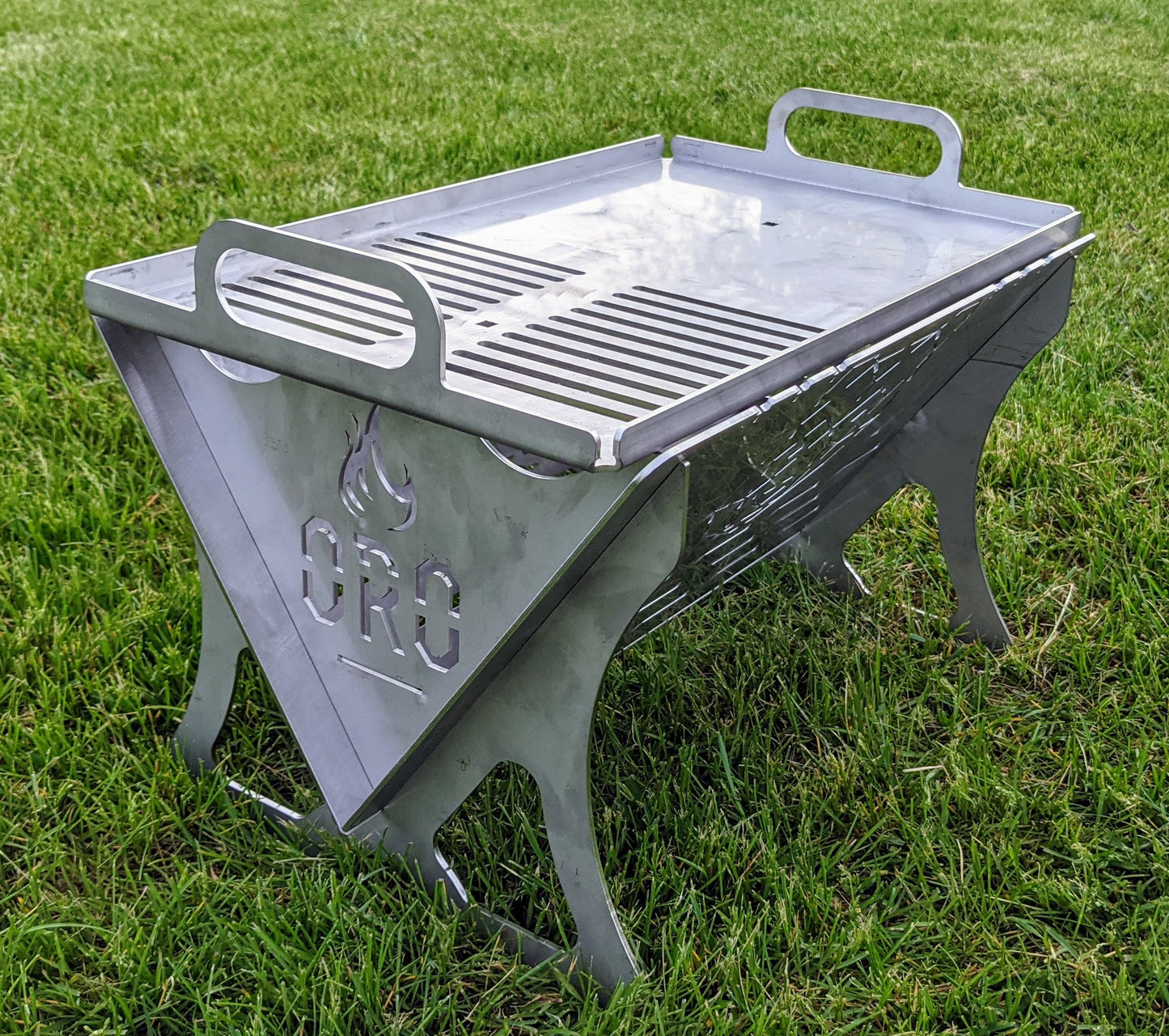 Flatpack Firepit - by Overland Racks Ontario