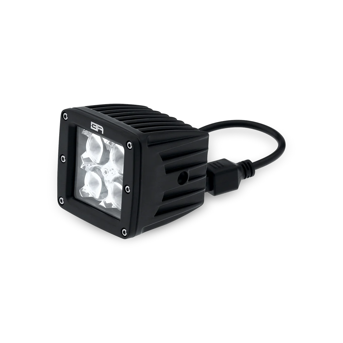 Cube Light Spot Pair with Wiring Harness - Body Armor 4x4