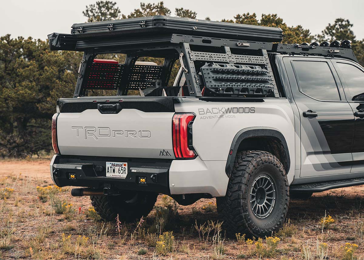 Toyota Tundra 3rd Gen (2022+) Rear Bumper - By Backwoods Adventure Mods