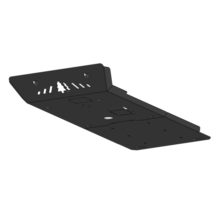 5th Gen 4Runner Full Engine Skid Plate - by Greenlane