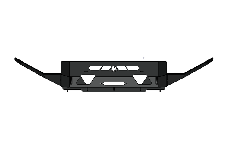 Aluminum Stump Bumper for 5th Gen 4Runner - by Greenlane Offroad