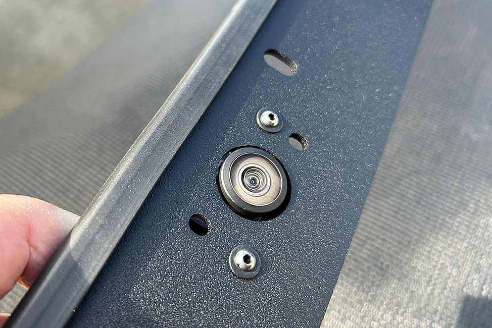 Alu-Cab Canopy Camper Rear Filler Panel for Jeep Gladiator - By Eight13 Fabrications & Designs