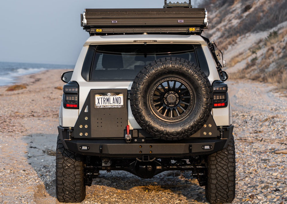 Toyota 4Runner 5th Gen (2010-2024) Hi-Lite High Clearance Dual Swing Out Rear Bumper - By Backwoods Adventure Mods
