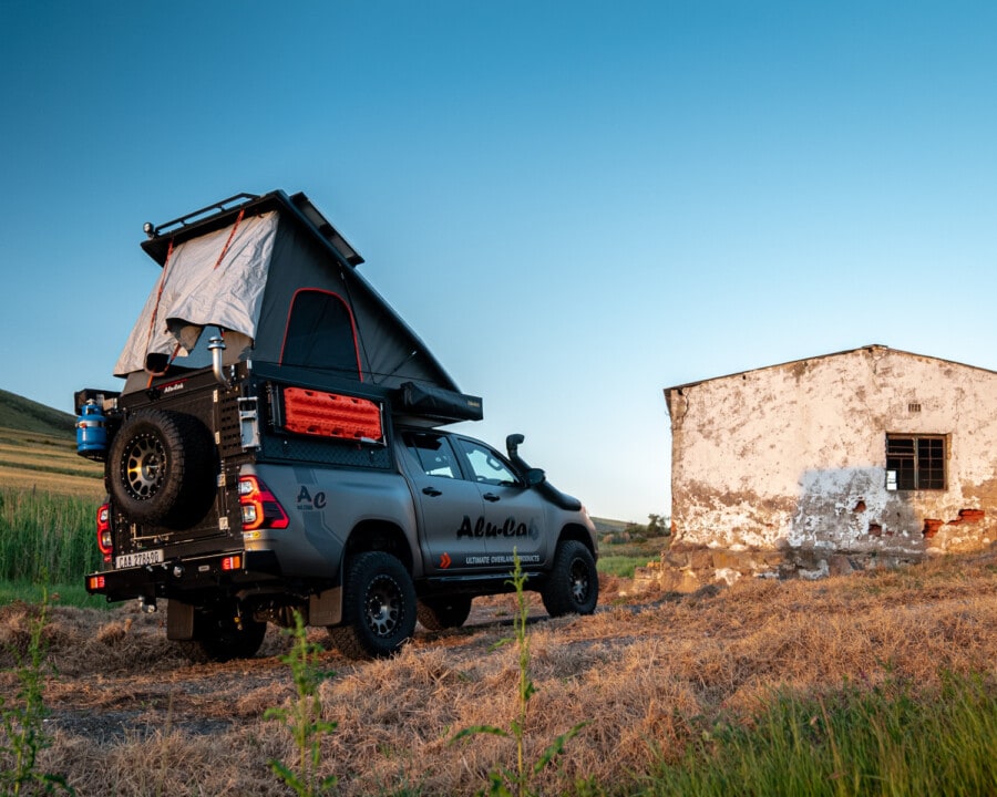 Canopy Camper Basic Unit - by Alu-Cab