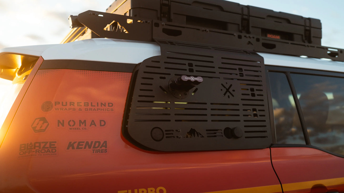 Window Accessory Panel for Land Cruiser 250 and GX 550 - by Sherpa Equipment Co.