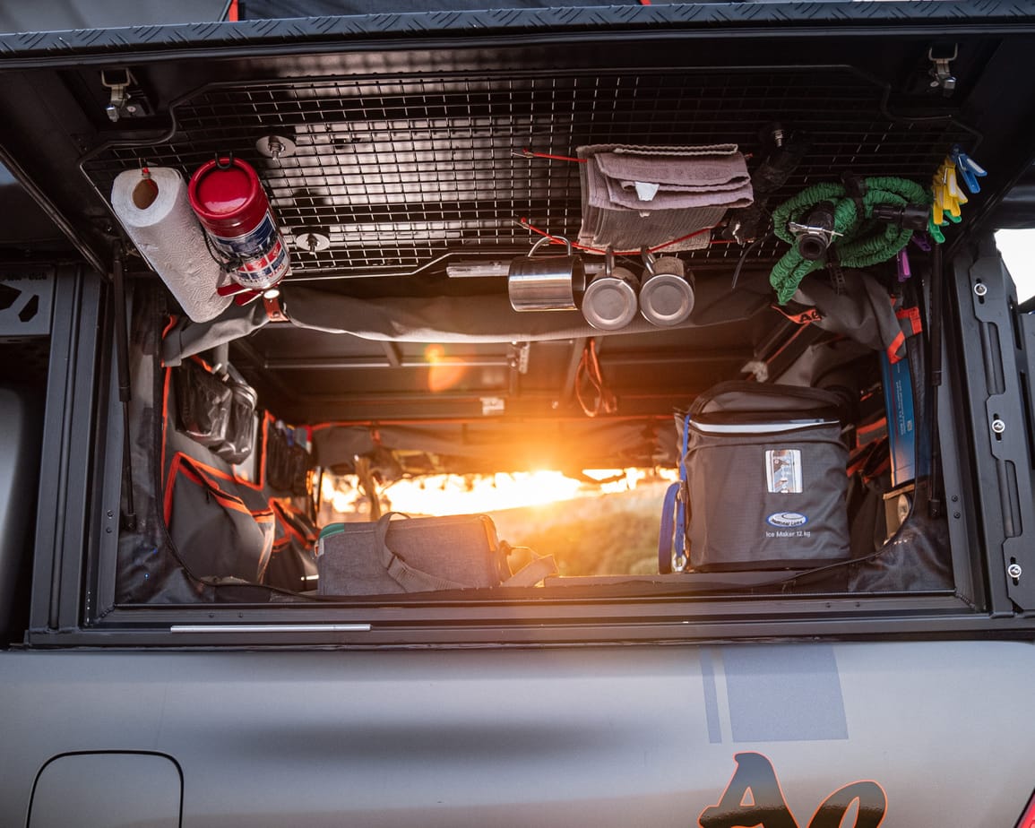 Canopy Camper Basic Unit - by Alu-Cab