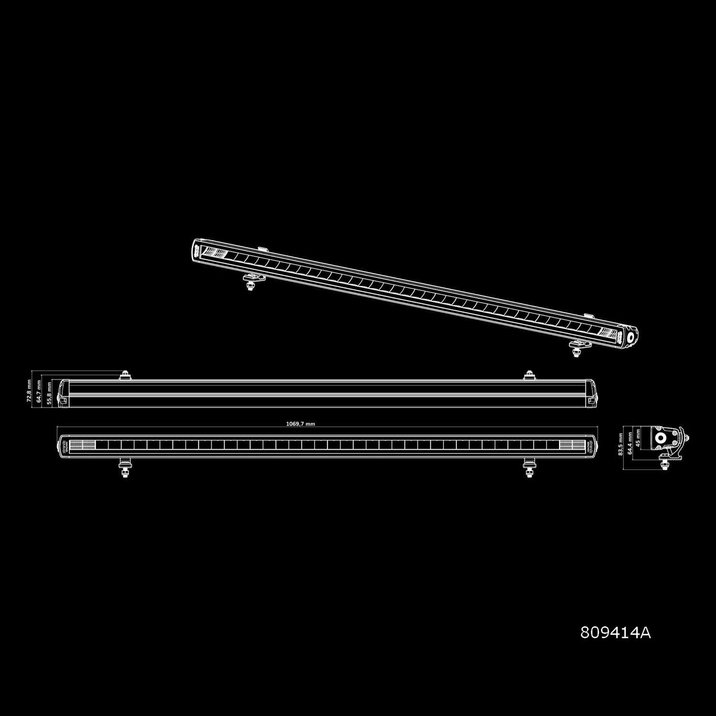 42" SIBERIA XPA SINGLE ROW - BY STRANDS