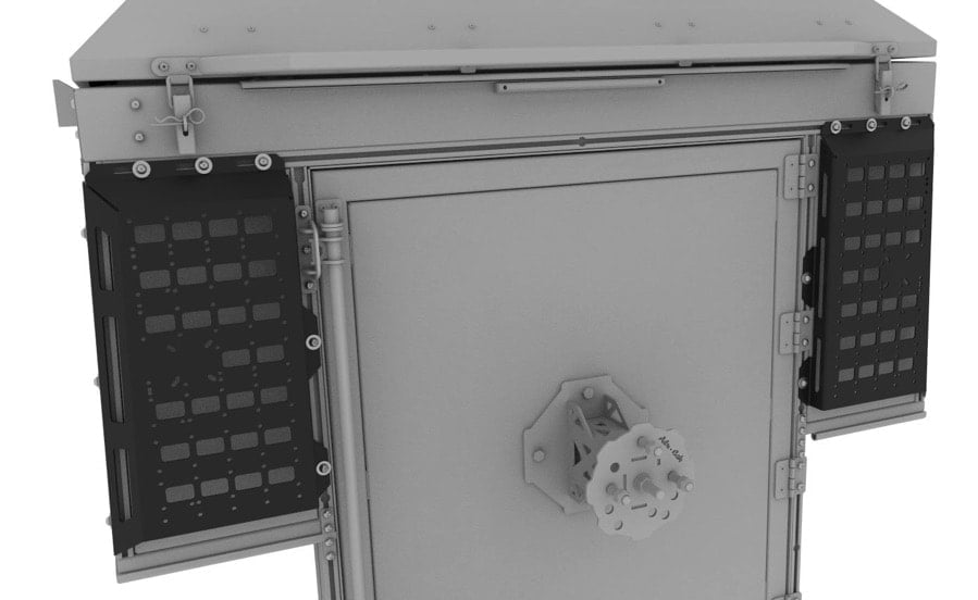 Rear Molle Plates Full Size (x2) - by Alu-Cab