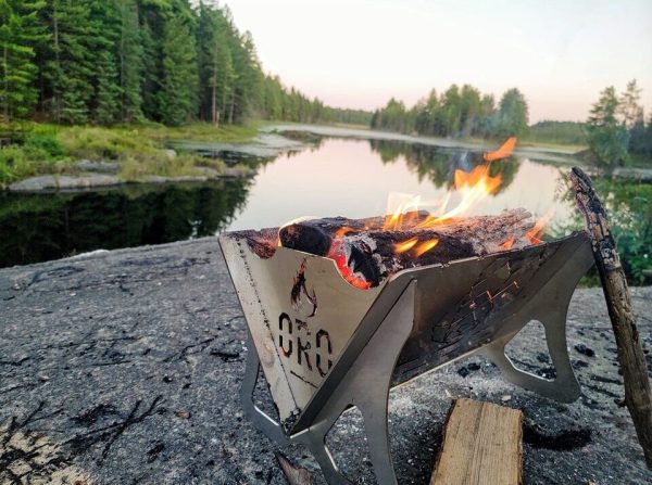 Flatpack Firepit - by Overland Racks Ontario