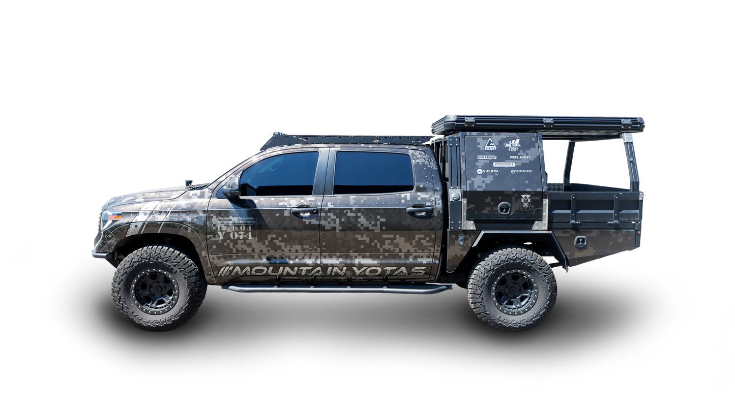 The Big Bear Roof Rack Toyota Tundra CrewMax (2007 to 2021) - by Sherpa Equipment Co.