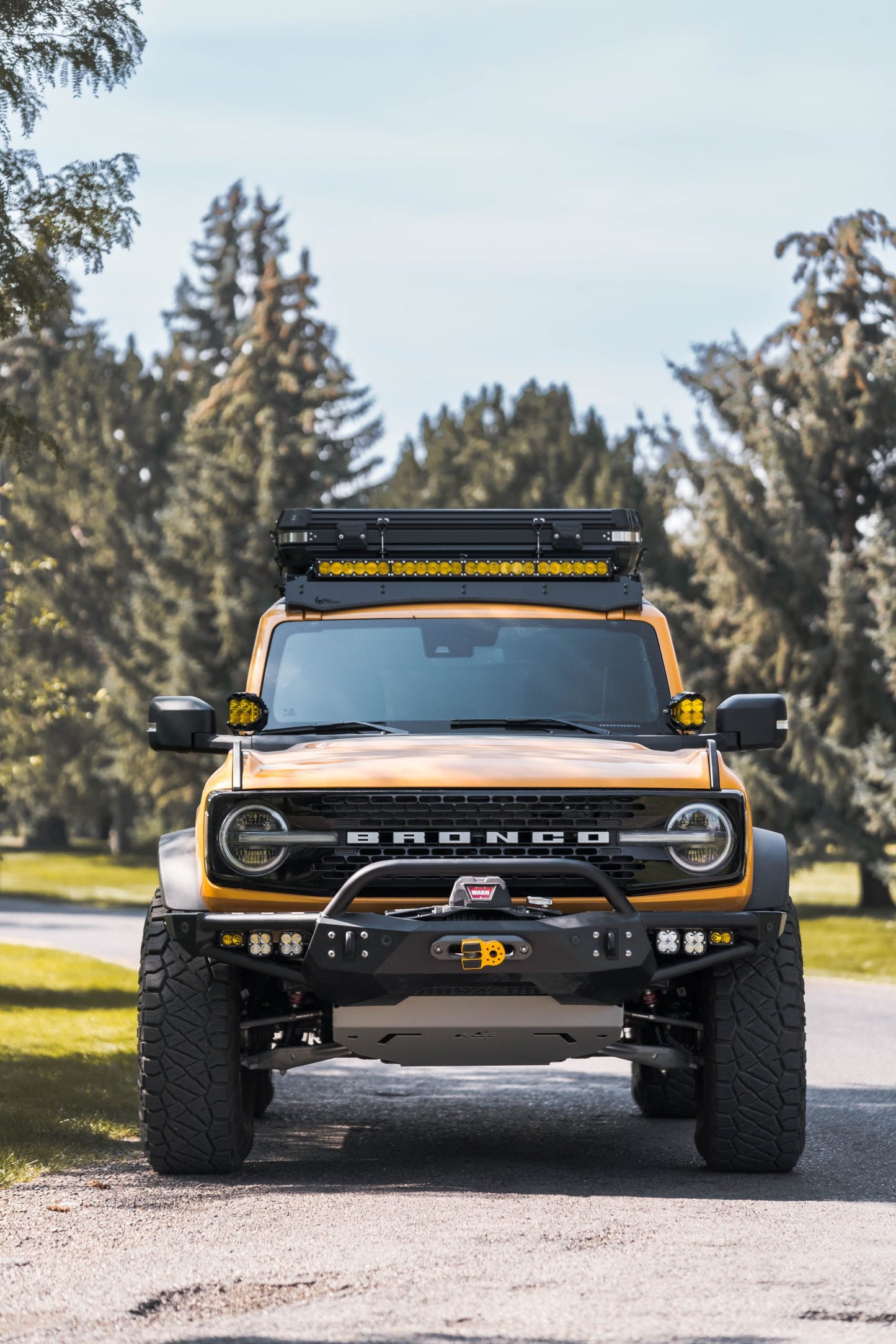Baja Hybrid Front Bumper for Ford Bronco (2022 to Current) - by CBI