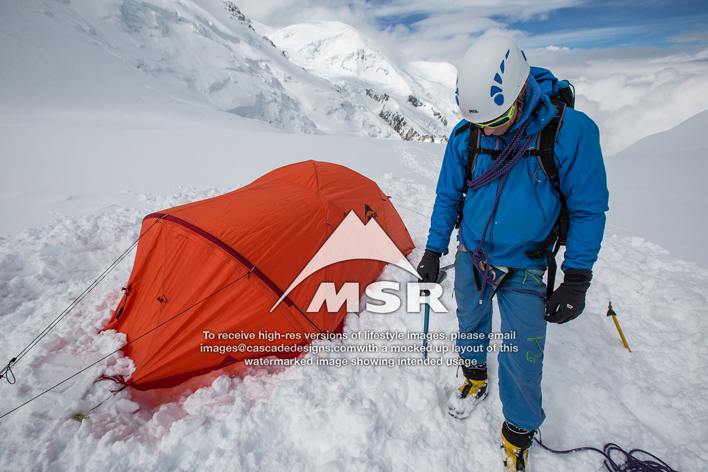 Remote 3 Three-Person Mountaineering Tent - by MSR