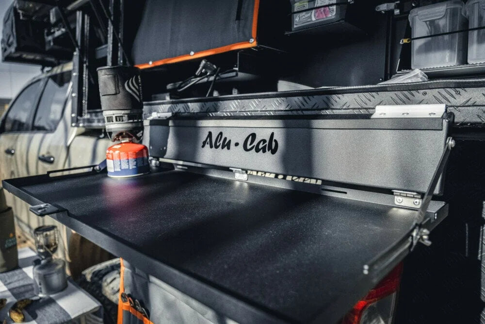 Side Slide Prep Table - by Alu-Cab