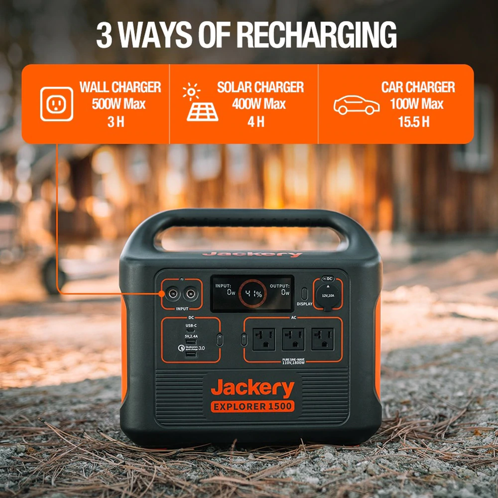 Explorer 1500 Portable Power Station - by Jackery