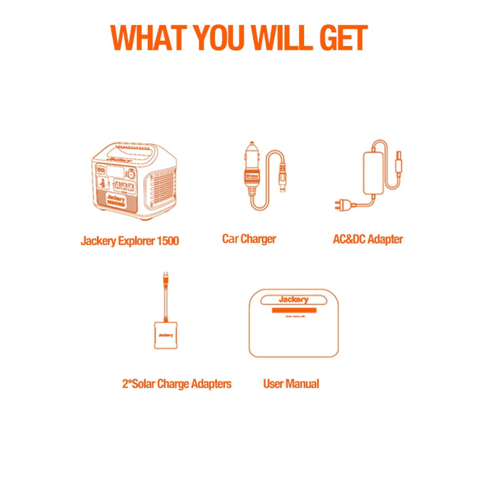 Explorer 1500 Portable Power Station - by Jackery