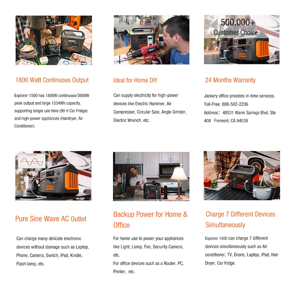 Explorer 1500 Portable Power Station - by Jackery