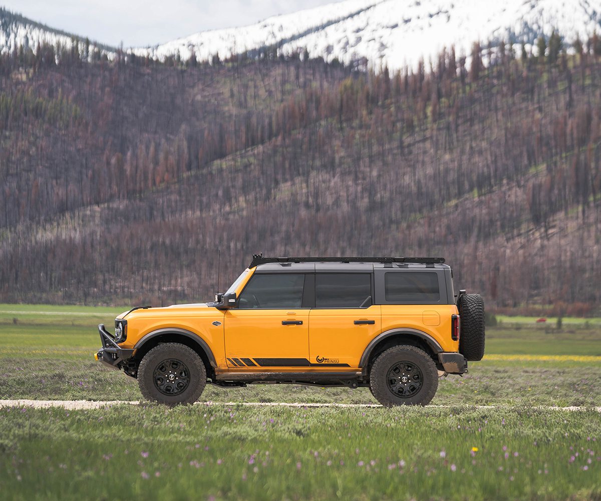 Ford Bronco 2022+ Roof Rack - by Prinsu