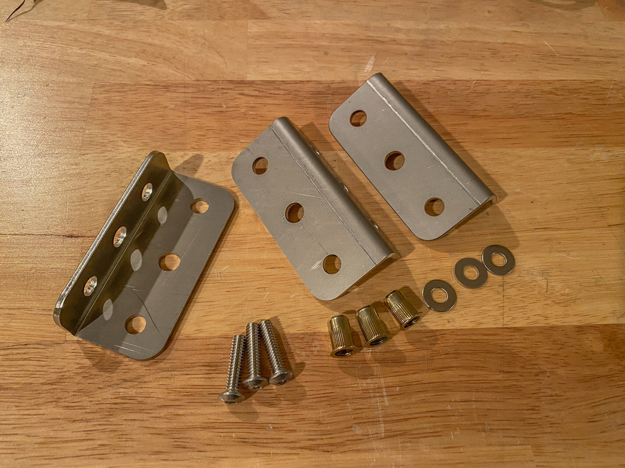 Accessory and Electrical Panel Mounting L-Brackets for Alu Cab - by GP Factor