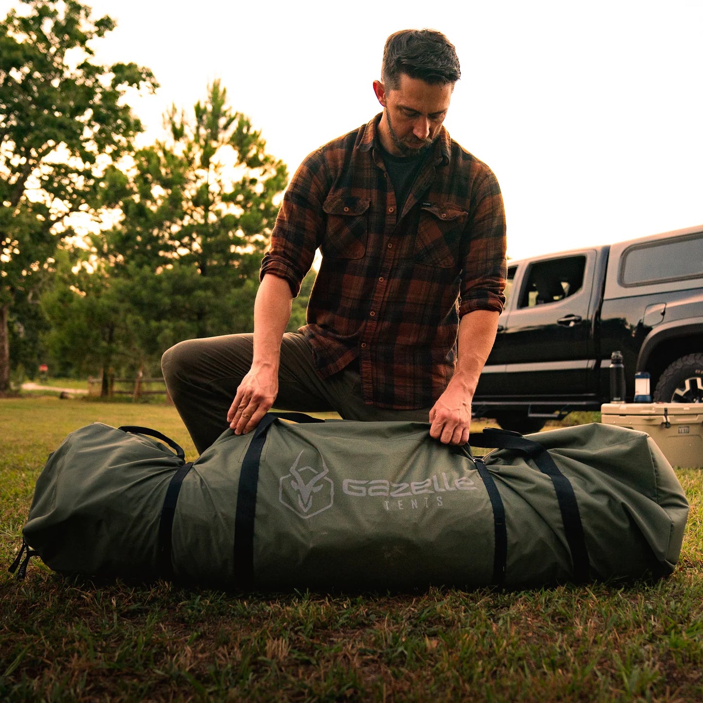 T3 Tandem Hub Tent - by Gazelle Tents