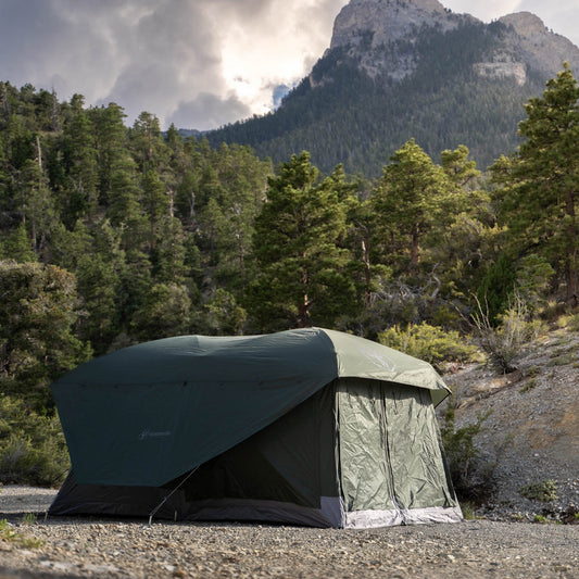 T4 TANDEM (PLUS) Hub Tent with Screen Room - by Gazelle Tents