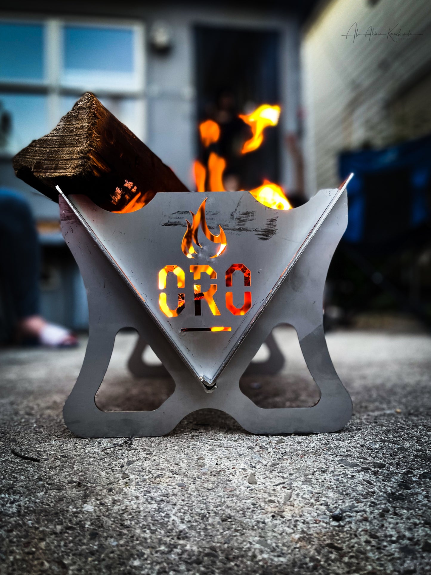 Flatpack Firepit - by Overland Racks Ontario