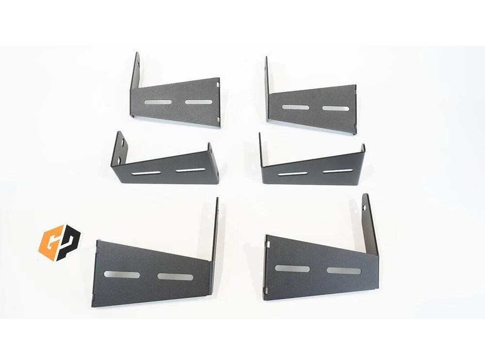 Alu Cab Gen 3-R RTT Offset Mounting Brackets for Jeep Wrangler - by GP Factor