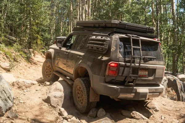 Overland Rock Sliders for Land Cruiser 2024 - by CBI