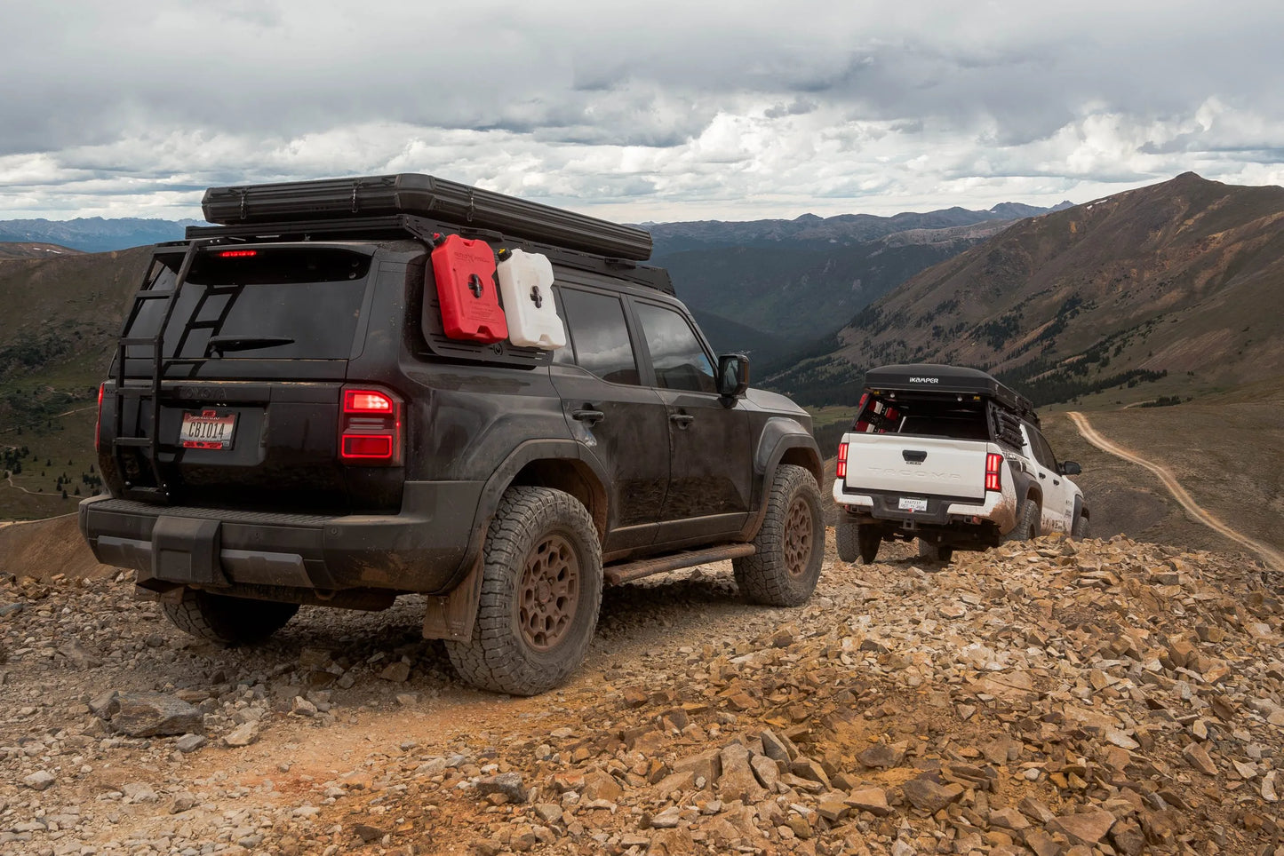 Overland Rock Sliders for Land Cruiser 2024 - by CBI