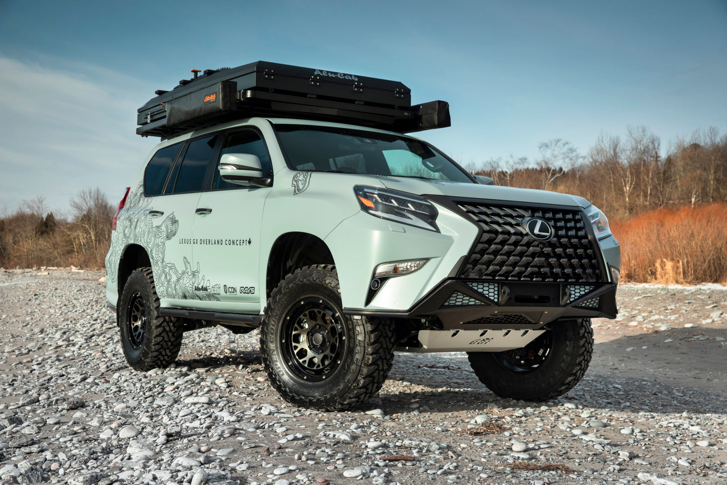 Rock Sliders for Lexus GX460 - by CBI
