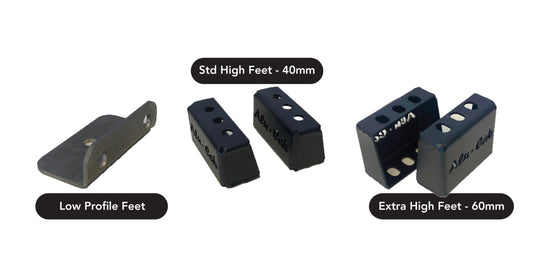 Load Bar Feet - by Alu-Cab