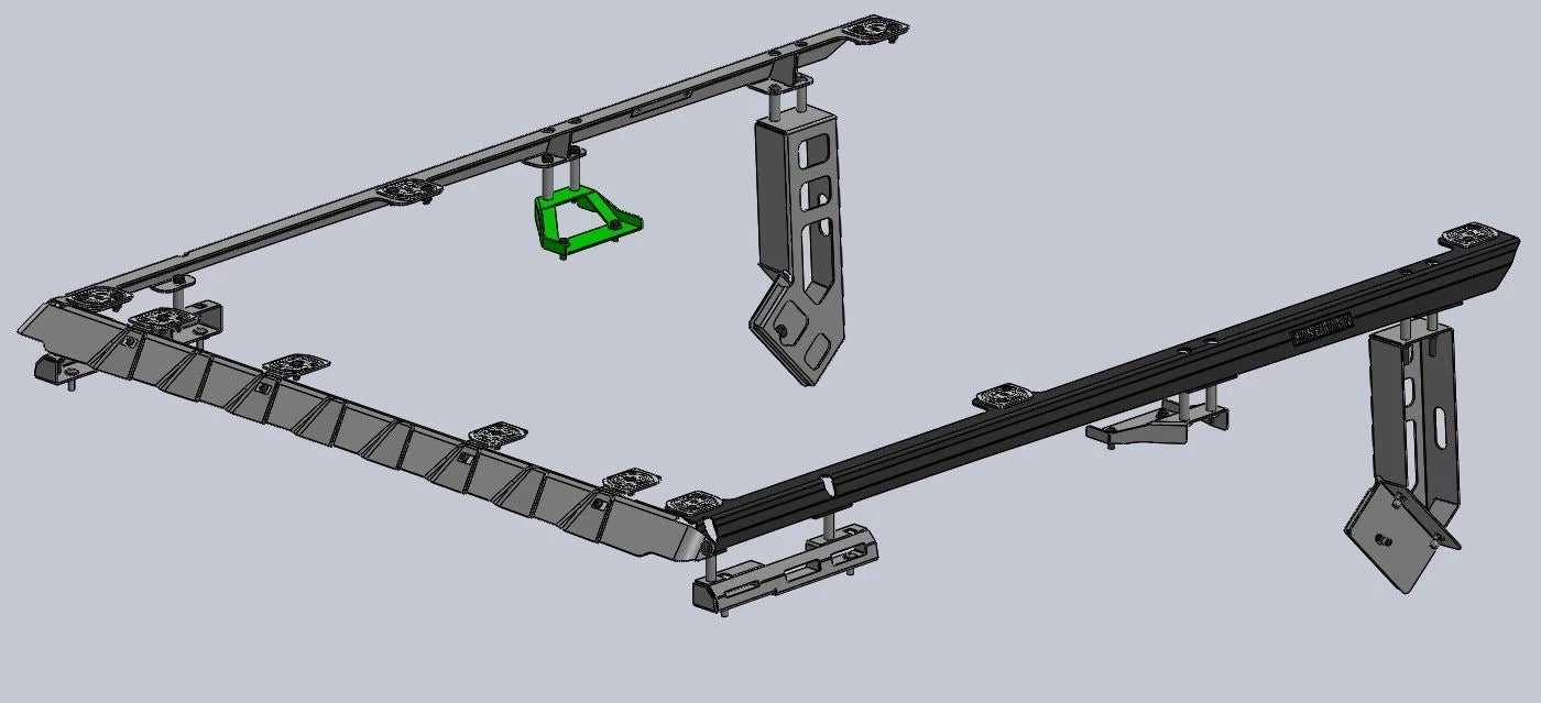2021 to Current Ford Bronco Base Rack Kit - by ARB