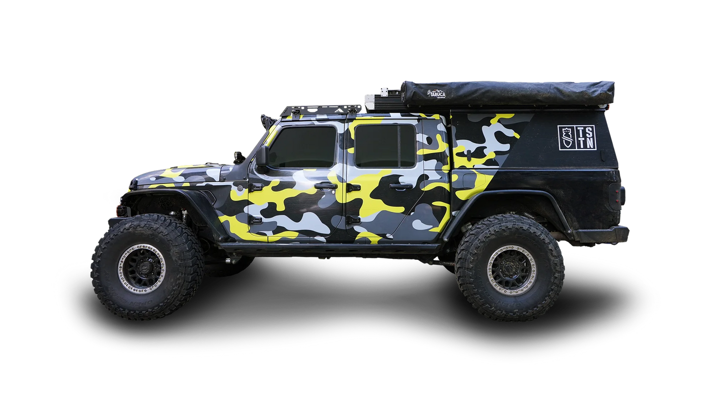 The Moonlight Roof Rack for Jeep Gladiator JT (2020 to 2023) - by Sherpa Equipment Co.