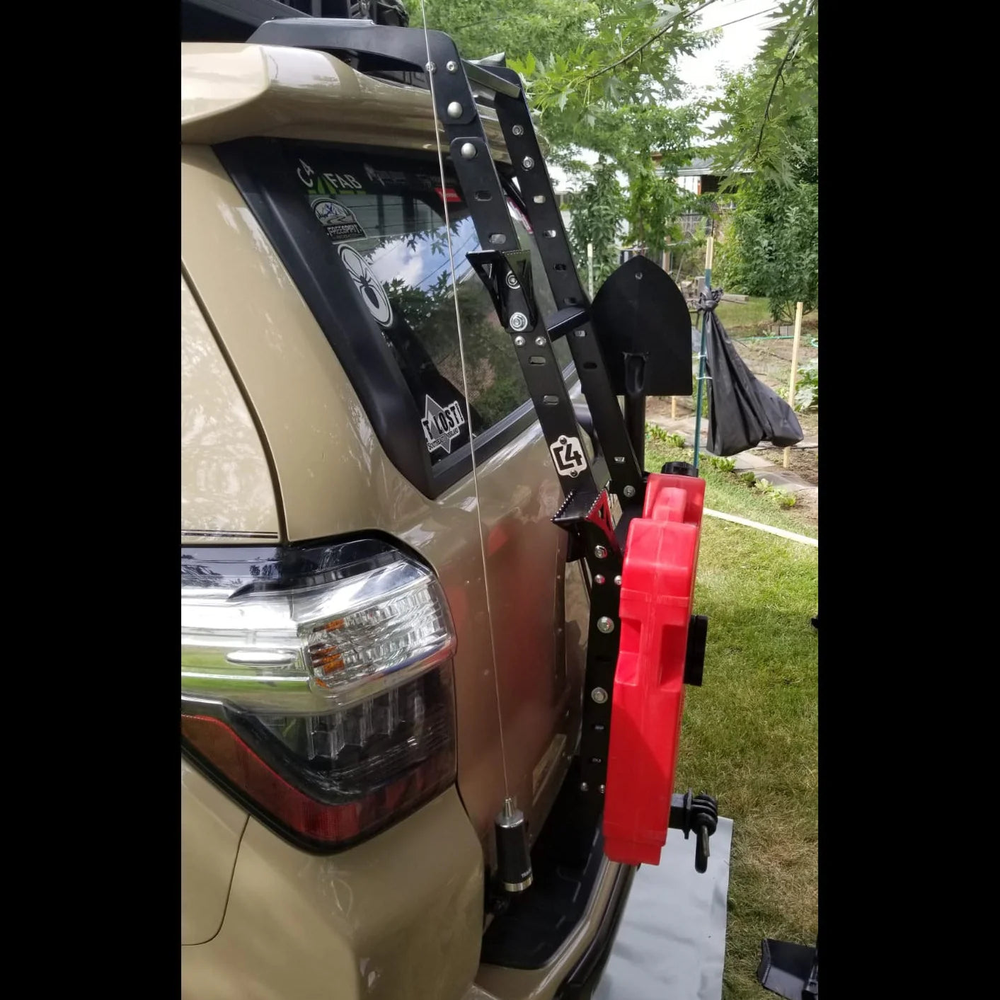 Summit Hatch Ladder Rotopax Mount - by C4 Fabrication