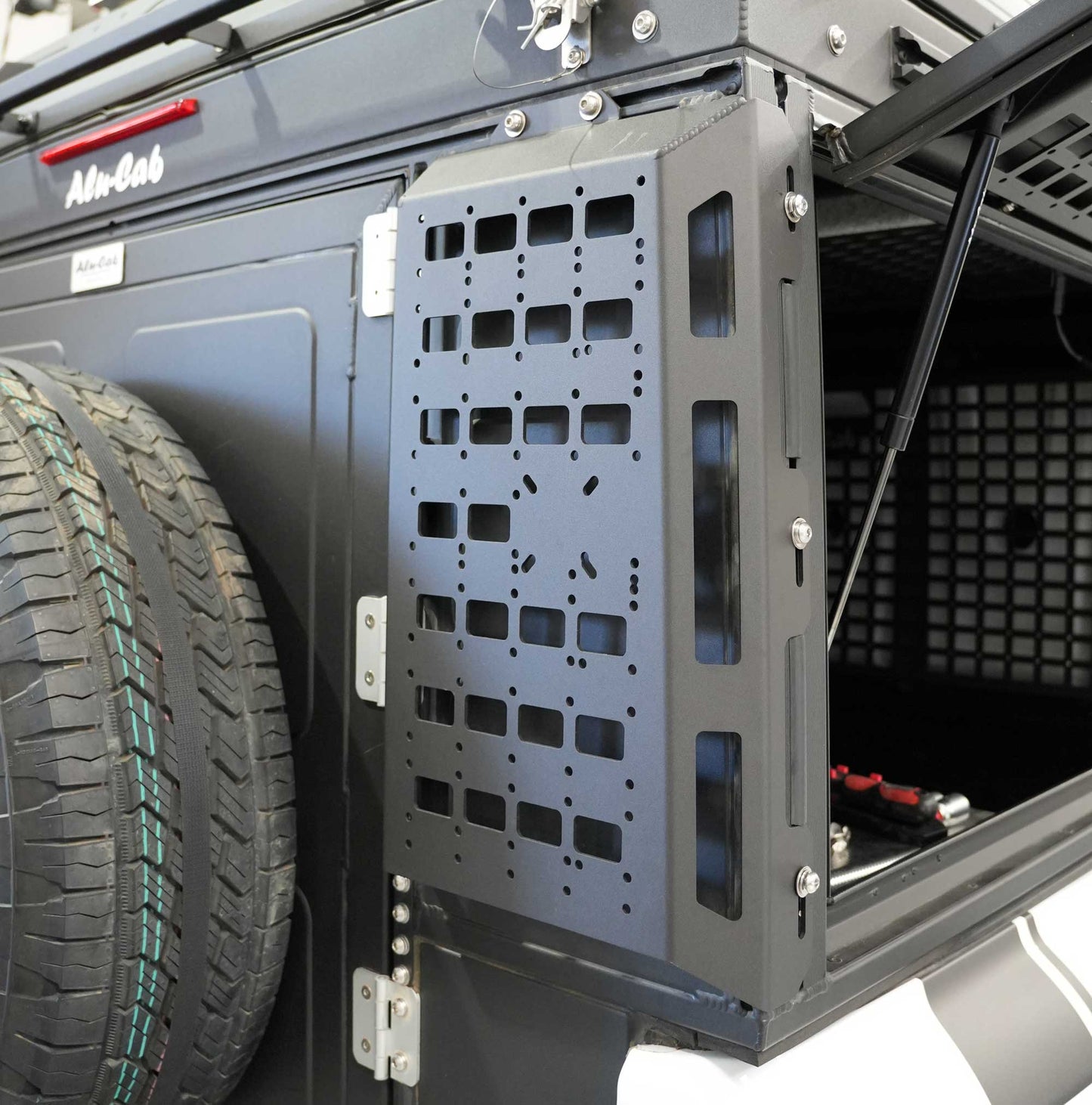 ModCAP Full Size and Alu Cabin Rear Corner Molle 2 Panel Set - by Alu-Cab