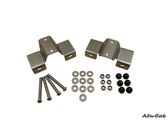 Shower Cube to Front Runner RR Bracket Kit - by Alu-Cab