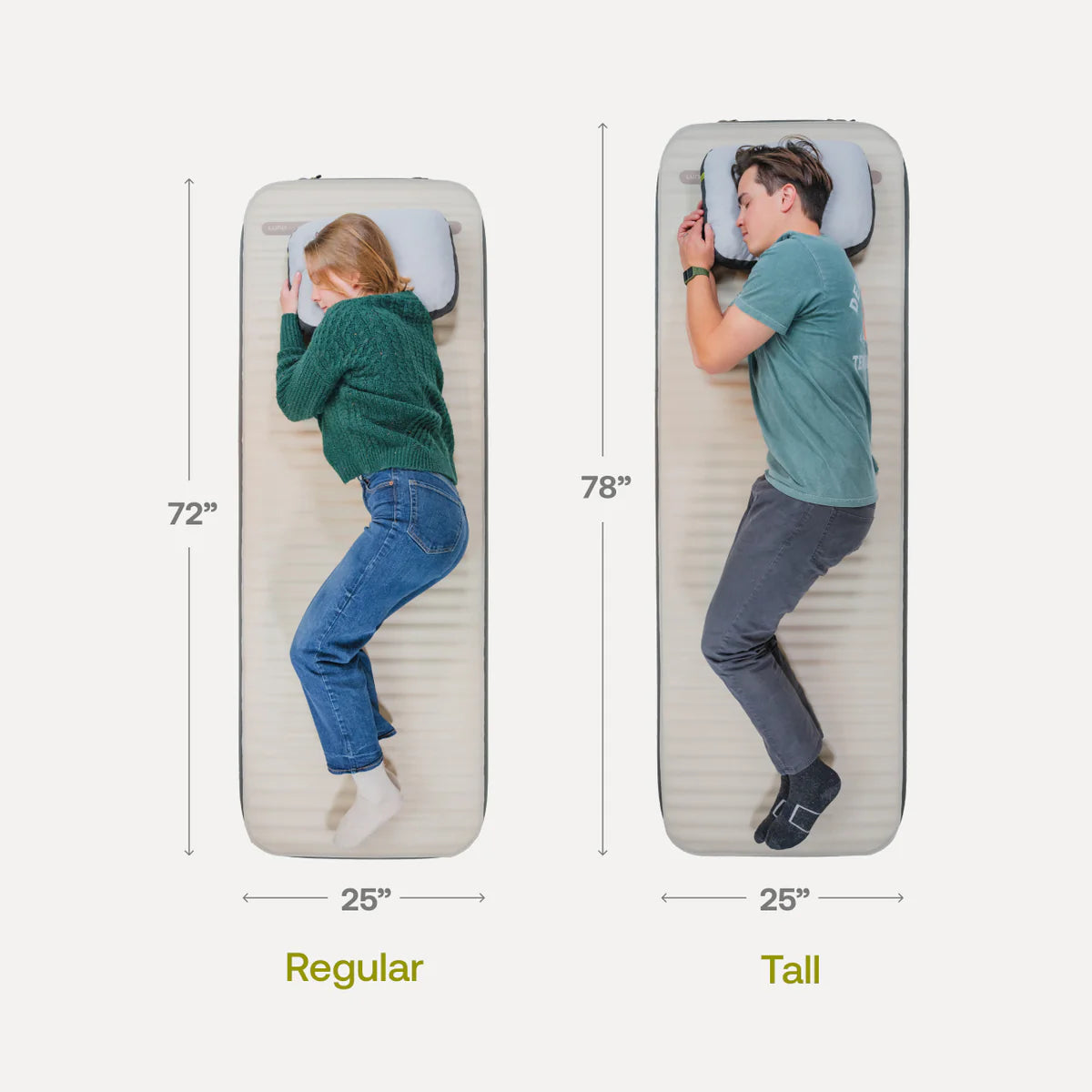 Air+Foam Pro Camping Mattress = by Luno