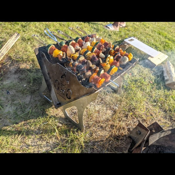 Flatpack Firepit - by Overland Racks Ontario