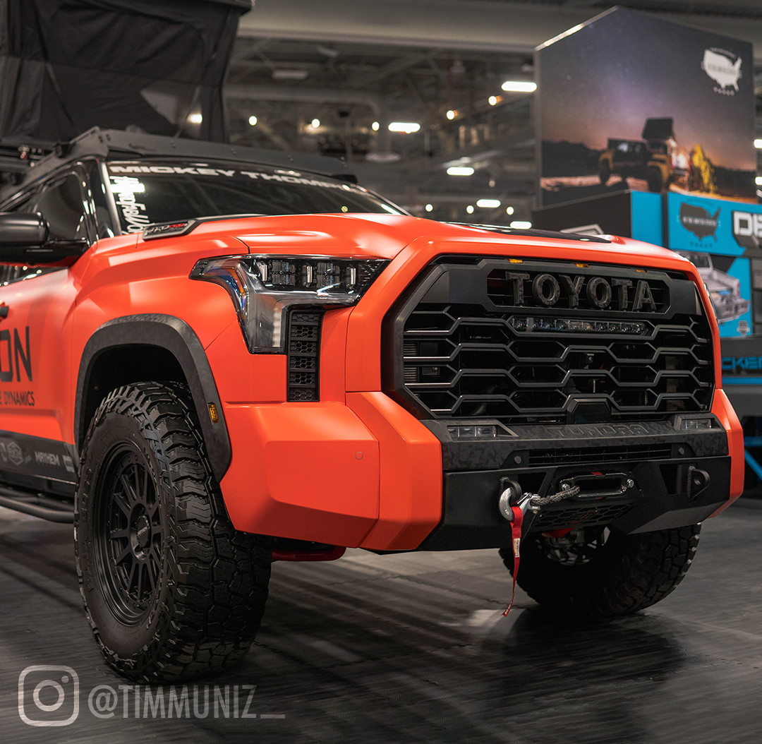 Toyota Tundra COVERT Front Bumper 2022 to Current - by CBI