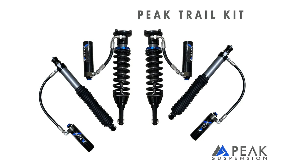 2.5 Trail Kit for 2005 to 2023 Tacoma - by Peak Suspension