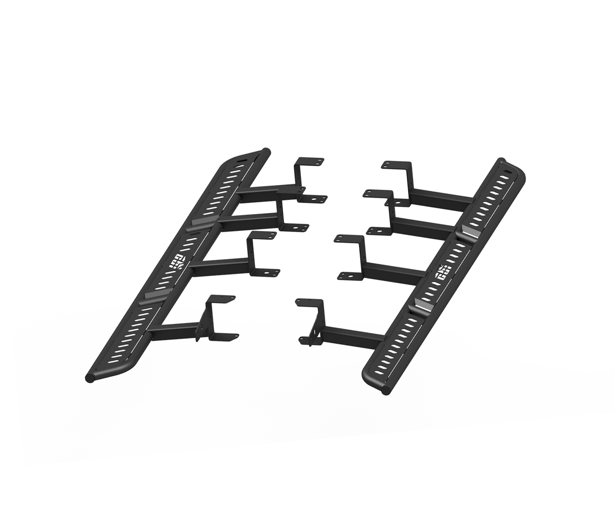 Toyota Tundra OVERLAND Rock Sliders (2022+) - by CBI