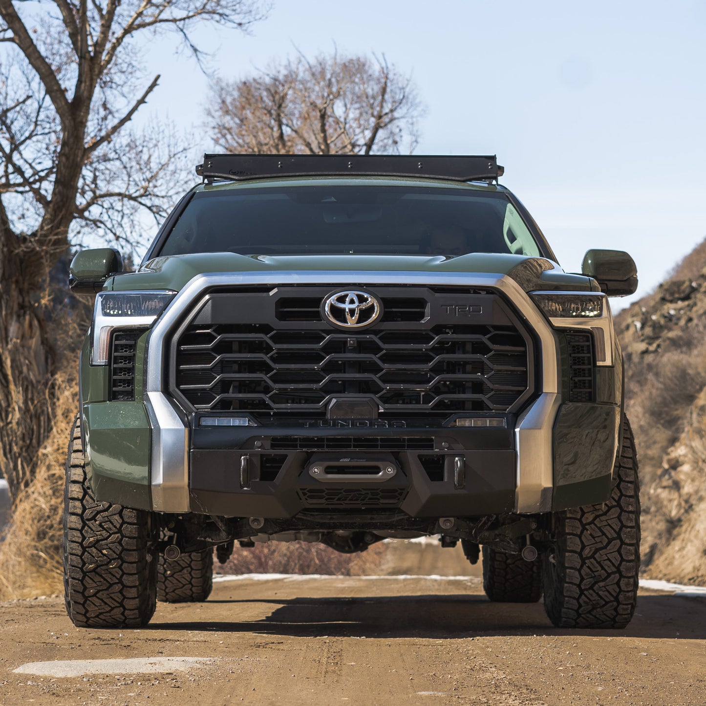 Toyota Tundra COVERT Front Bumper 2022 to Current - by CBI