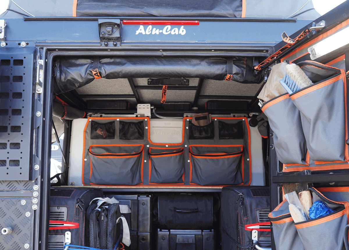 Canopy Camper Water Tank Canvas Bag Kit - by Alu-Cab