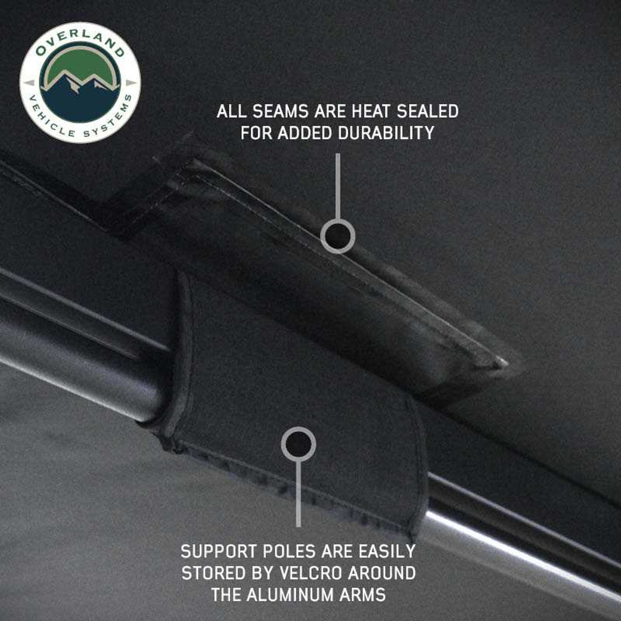 XD Nomadic 270 Awning and Wall Kit - by Overland Vehicle Systems